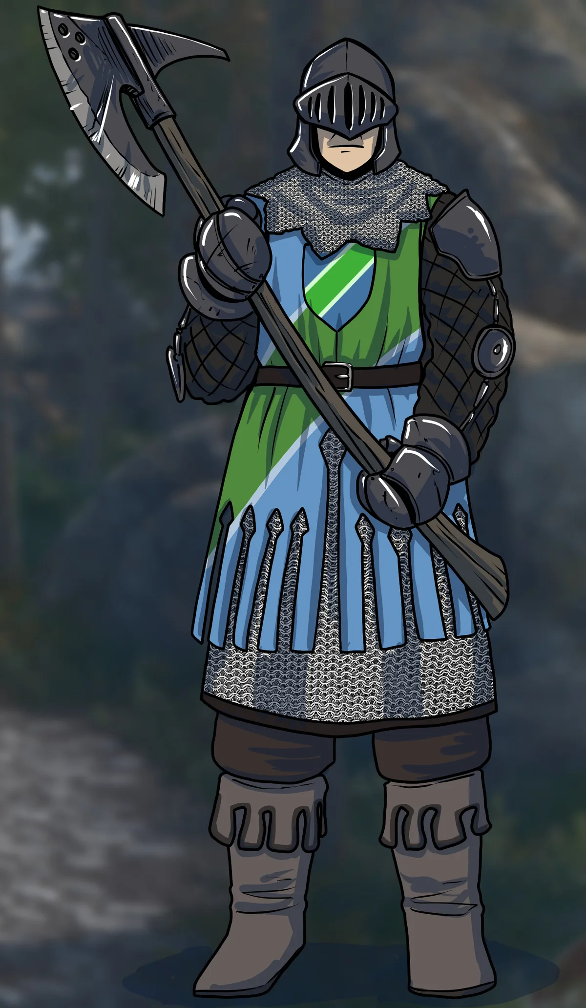 Stonecut Halberdier