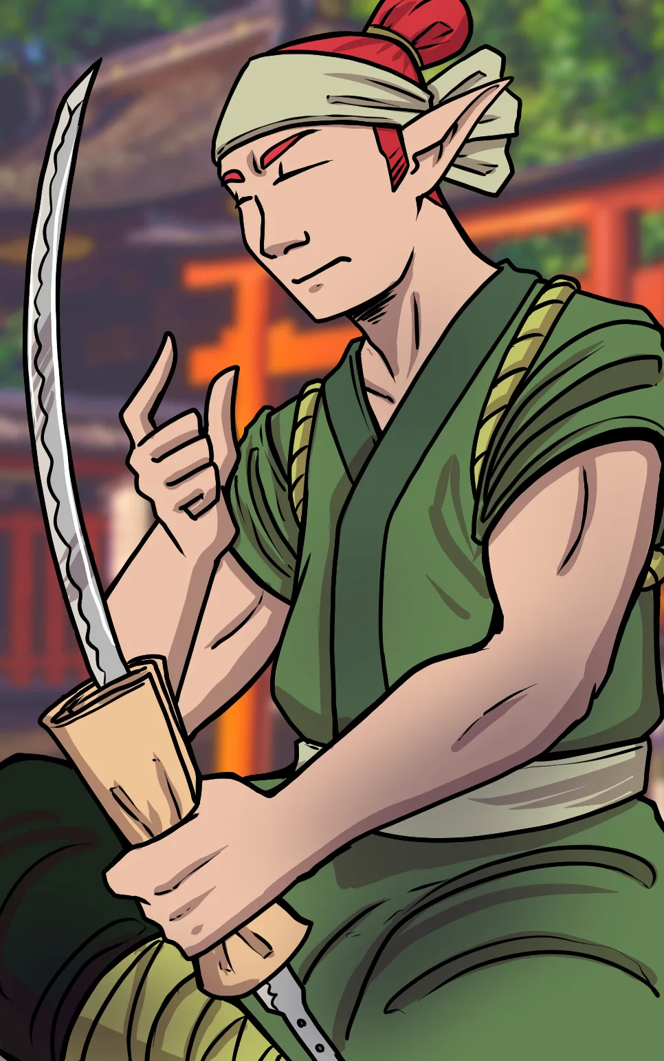 The Blade That Waits